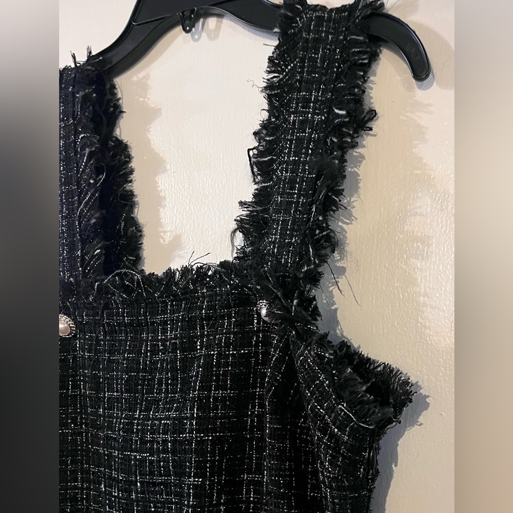 Tweed Pocket Dress